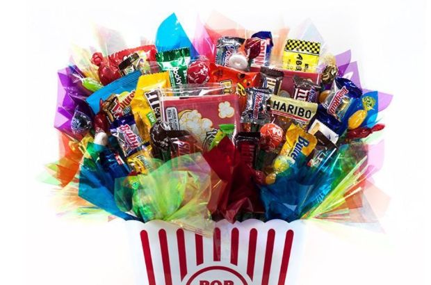 Candy bouquet. 