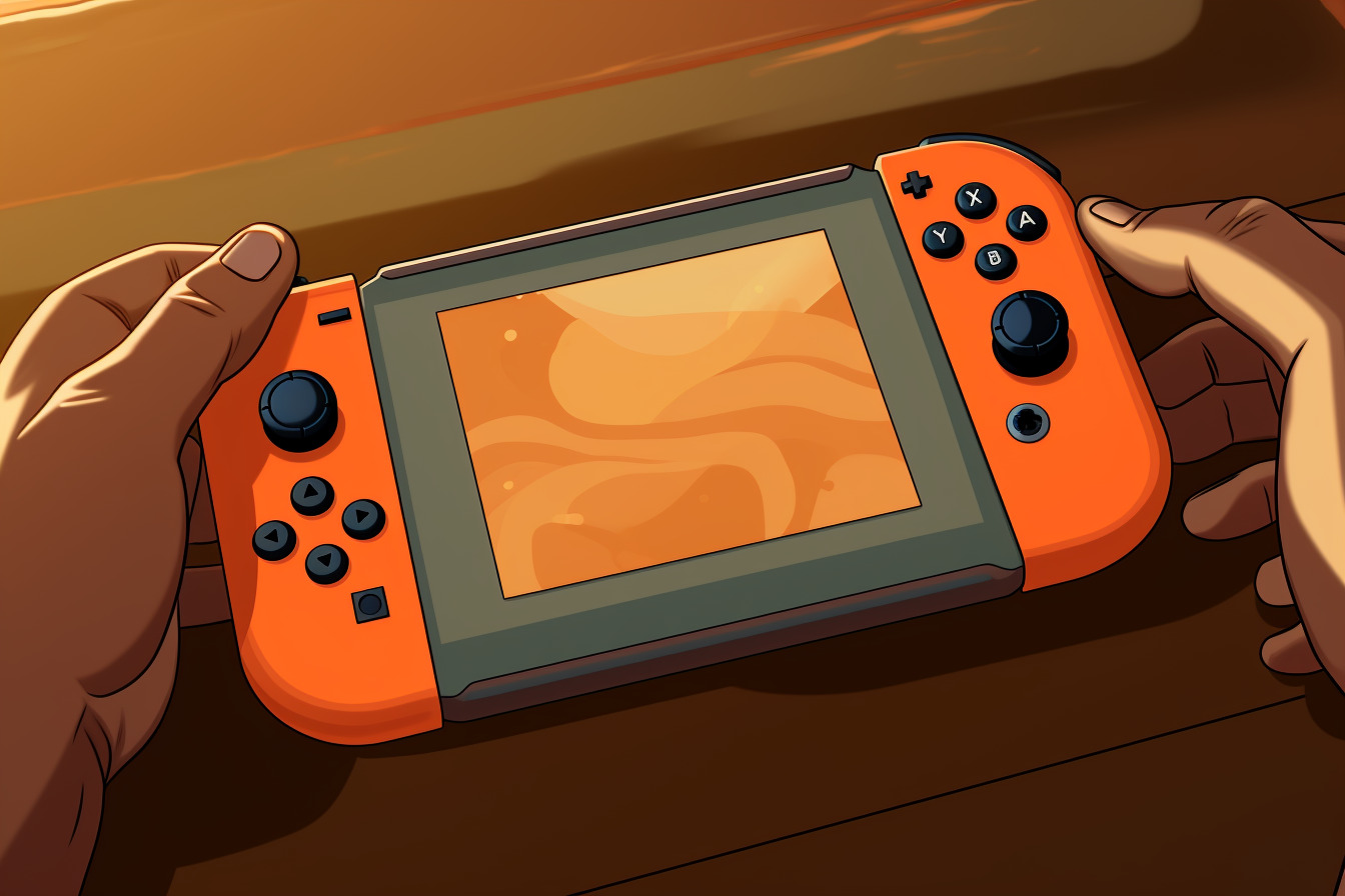 A nintendo switch