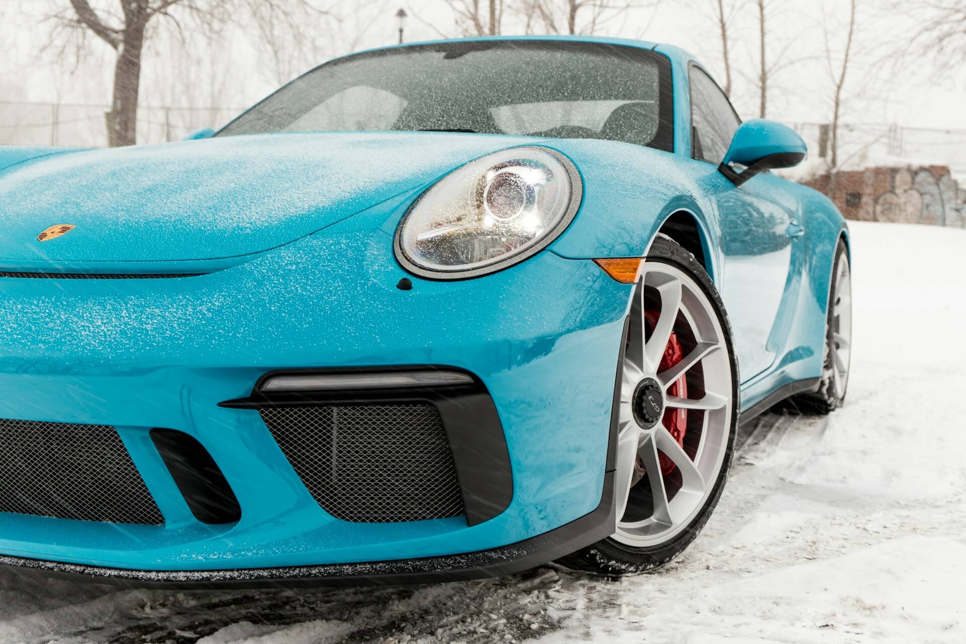 Blue Porsche