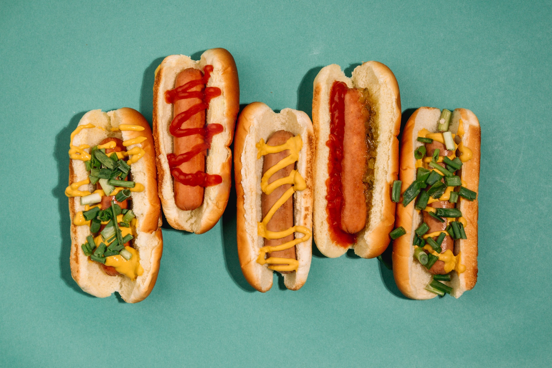 A hot dog stand where the history of hot dogs begins.