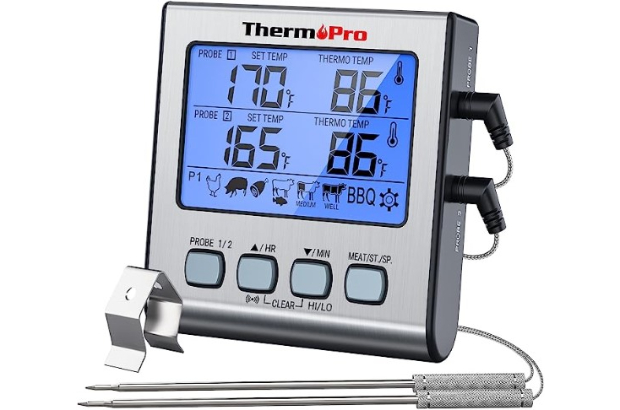 ThermoPro TP-17 Dual Probe Digital Cooking Meat Thermometer