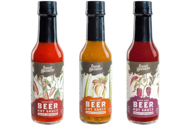 2. Swag Brewery Beer-Infused Hot Sauce