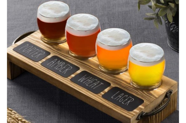 6. 17 Stories Beer Flight Set