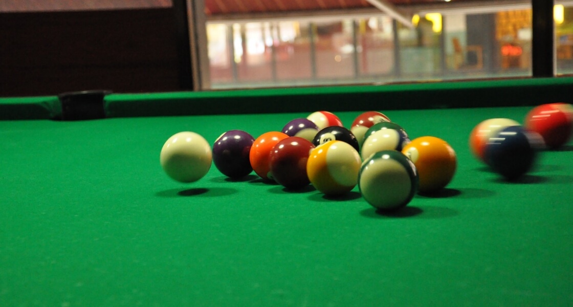 Pool balls.