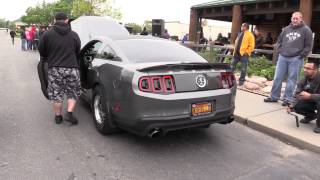 Nasty Whipple GT500 On The 2 Step - 5500RPM!!